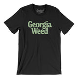 Georgia Weed Men/Unisex T-Shirt-Black-Allegiant Goods Co. Vintage Sports Apparel