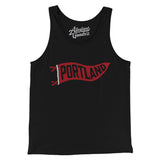 Portland Pennant Men/Unisex Tank Top-Allegiant Goods Co. Vintage Sports Apparel
