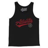 Atlanta Vintage Script Men/Unisex Tank Top-Allegiant Goods Co. Vintage Sports Apparel