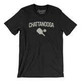Chattanooga Pickleball Men/Unisex T-Shirt-Black-Allegiant Goods Co. Vintage Sports Apparel
