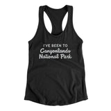 I've Been To Canyonlands National Park Women's Racerback Tank-Allegiant Goods Co. Vintage Sports Apparel