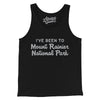 I've Been To Mount Rainier National Park Men/Unisex Tank Top-Black-Allegiant Goods Co. Vintage Sports Apparel