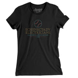 Schenectady Electricians Women's T-Shirt-Allegiant Goods Co. Vintage Sports Apparel