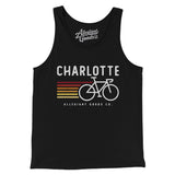 Charlotte Cycling Men/Unisex Tank Top-Allegiant Goods Co. Vintage Sports Apparel