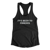 I've Been To Phoenix Women's Racerback Tank-Allegiant Goods Co. Vintage Sports Apparel