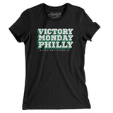 Victory Monday Philly Women's T-Shirt-Allegiant Goods Co. Vintage Sports Apparel