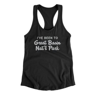 I've Been To Great Basin National Park Women's Racerback Tank-Allegiant Goods Co. Vintage Sports Apparel