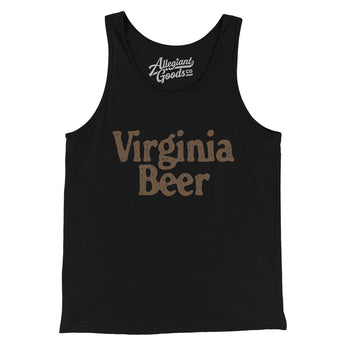 Virginia Beer Men/Unisex Tank Top-Allegiant Goods Co. Vintage Sports Apparel