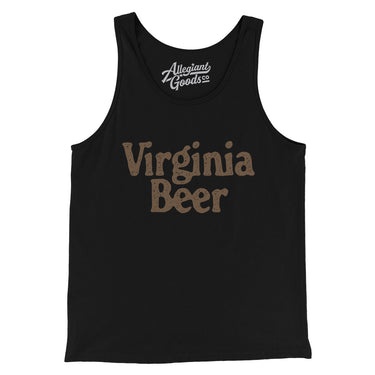 Virginia Beer Men/Unisex Tank Top-Allegiant Goods Co. Vintage Sports Apparel
