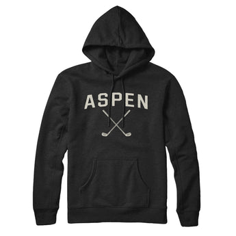 Aspen Golf Hoodie-Black-Allegiant Goods Co. Vintage Sports Apparel