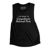 I've Been To Canyonlands National Park Women's Flowey Scoopneck Muscle Tank-Allegiant Goods Co. Vintage Sports Apparel