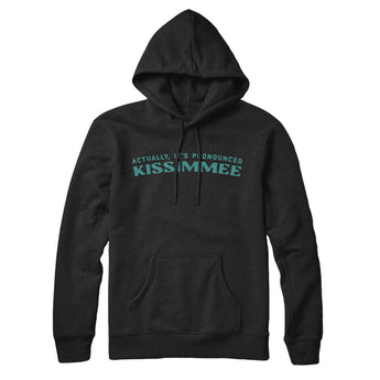 Actually It's Pronounced Kissimmee Hoodie-Black-Allegiant Goods Co. Vintage Sports Apparel