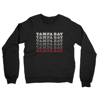 Tampa Bay Repeat Midweight French Terry Crewneck Sweatshirt-Allegiant Goods Co. Vintage Sports Apparel