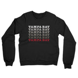 Tampa Bay Repeat Midweight French Terry Crewneck Sweatshirt-Allegiant Goods Co. Vintage Sports Apparel