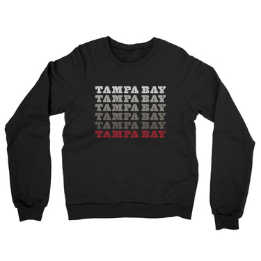 Tampa Bay Repeat Midweight French Terry Crewneck Sweatshirt-Allegiant Goods Co. Vintage Sports Apparel