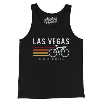 Las Vegas Cycling Men/Unisex Tank Top-Allegiant Goods Co. Vintage Sports Apparel