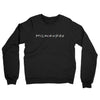 Milwaukee Friends Midweight French Terry Crewneck Sweatshirt-Black-Allegiant Goods Co. Vintage Sports Apparel