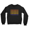 Phoenix Repeat Midweight French Terry Crewneck Sweatshirt-Black-Allegiant Goods Co. Vintage Sports Apparel