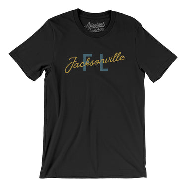Jacksonville Fl Overprinted Men/Unisex T-Shirt-Allegiant Goods Co. Vintage Sports Apparel
