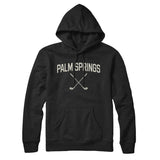 Palm Springs Golf Hoodie-Black-Allegiant Goods Co. Vintage Sports Apparel
