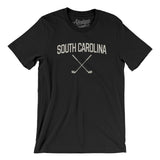 South Carolina Golf Men/Unisex T-Shirt-Black-Allegiant Goods Co. Vintage Sports Apparel