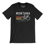Montana Cycling Men/Unisex T-Shirt-Allegiant Goods Co. Vintage Sports Apparel