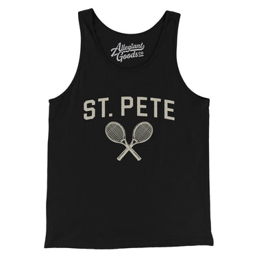 St. Pete Tennis in Black Color