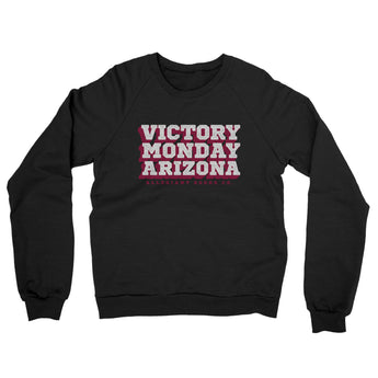 Victory Monday Arizona Midweight French Terry Crewneck Sweatshirt-Allegiant Goods Co. Vintage Sports Apparel