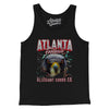 Atlanta Football Throwback Mascot Men/Unisex Tank Top-Black-Allegiant Goods Co. Vintage Sports Apparel