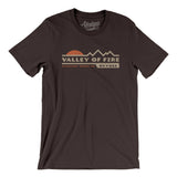 Valley Of Fire Sunset Men/Unisex T-Shirt-Brown-Allegiant Goods Co. Vintage Sports Apparel