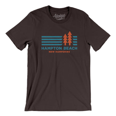 Hampton Beach New Hampshire in Brown Color