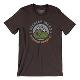 Stanley Idaho Retro Badge Men/Unisex T-Shirt-Allegiant Goods Co. Vintage Sports Apparel