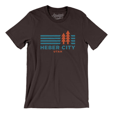 Heber City Utah in Brown Color