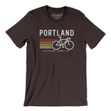 Portland Cycling Men/Unisex T-Shirt-Allegiant Goods Co. Vintage Sports Apparel