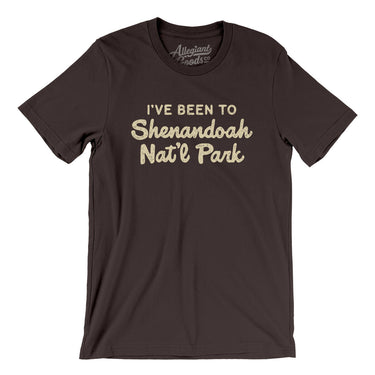 I've Been To Shenandoah National Park Men/Unisex T-Shirt-Allegiant Goods Co. Vintage Sports Apparel