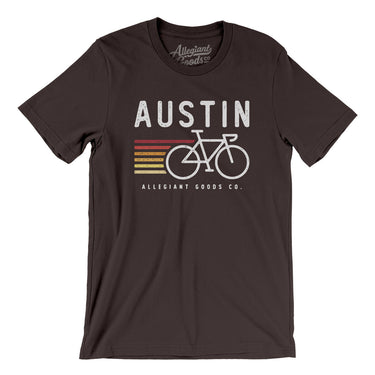 Austin Cycling Men/Unisex T-Shirt-Allegiant Goods Co. Vintage Sports Apparel