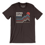 Estes Park Colorado Men/Unisex T-Shirt-Brown-Allegiant Goods Co. Vintage Sports Apparel