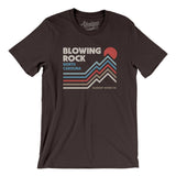 Blowing Rock North Carolina Men/Unisex T-Shirt-Brown-Allegiant Goods Co. Vintage Sports Apparel