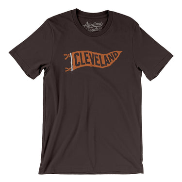 Cleveland Pennant Men/Unisex T-Shirt-Allegiant Goods Co. Vintage Sports Apparel