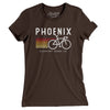 Phoenix Cycling Women's T-Shirt-Brown-Allegiant Goods Co. Vintage Sports Apparel