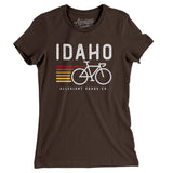 Idaho Cycling Women's T-Shirt-Allegiant Goods Co. Vintage Sports Apparel