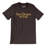 San Diego's Number 1 Fan Men/Unisex T-Shirt-Allegiant Goods Co. Vintage Sports Apparel