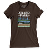 Zilker Park Women's T-Shirt-Brown-Allegiant Goods Co. Vintage Sports Apparel