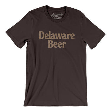 Delaware Beer Men/Unisex T-Shirt-Allegiant Goods Co. Vintage Sports Apparel