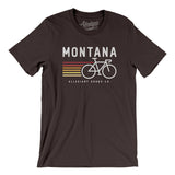 Montana Cycling Men/Unisex T-Shirt-Allegiant Goods Co. Vintage Sports Apparel