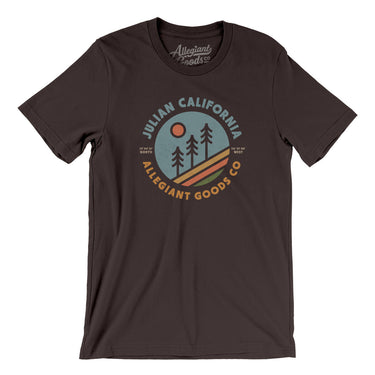 Julian California Retro Badge Men/Unisex T-Shirt-Allegiant Goods Co. Vintage Sports Apparel