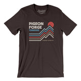 Pigeon Forge Tennessee Men/Unisex T-Shirt-Brown-Allegiant Goods Co. Vintage Sports Apparel
