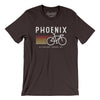 Phoenix Cycling Men/Unisex T-Shirt-Brown-Allegiant Goods Co. Vintage Sports Apparel