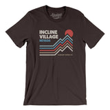 Incline Village Nevada Men/Unisex T-Shirt-Brown-Allegiant Goods Co. Vintage Sports Apparel