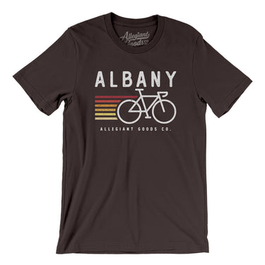 Albany Cycling Men/Unisex T-Shirt-Allegiant Goods Co. Vintage Sports Apparel